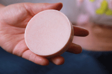 はちみつまぶして作ったお塩の石鹸